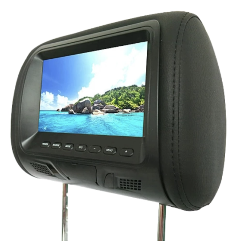 Підголівник з монітором в автомобіль 7 дюймів Підголівник з монітором в автомобіль 7 дюймів
